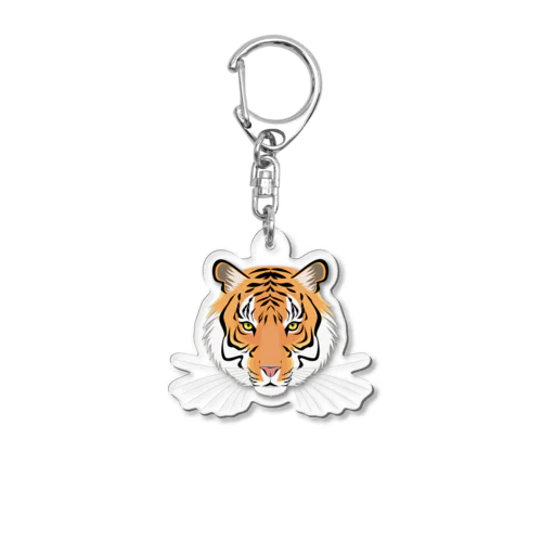 Big Tiger Acrylic Key Chain