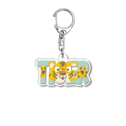TIGER Acrylic Key Chain
