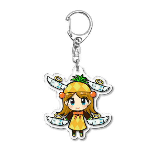 パイナップルちゃん Acrylic Key Chain