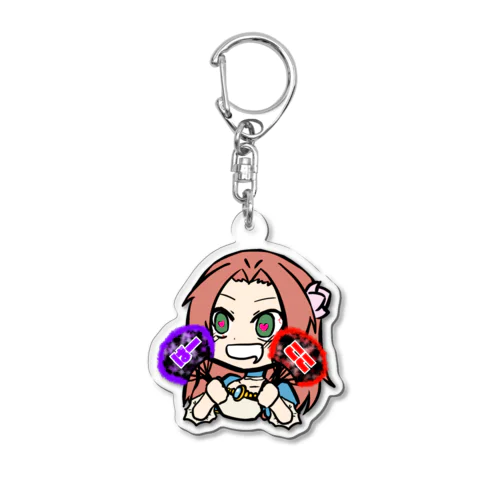 ばーここ狂しりーず Acrylic Key Chain