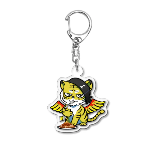 為虎添翼   MARUFUJI TIGER PHENIX アクリルキーホルダー