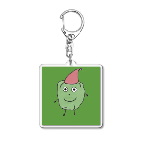 ピーマンくん Acrylic Key Chain