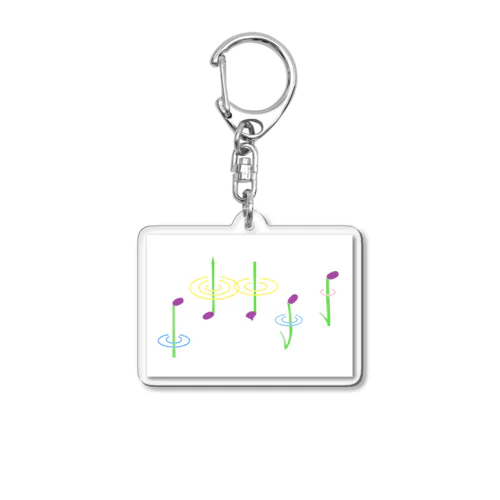 Calli'n Note Acrylic Key Chain