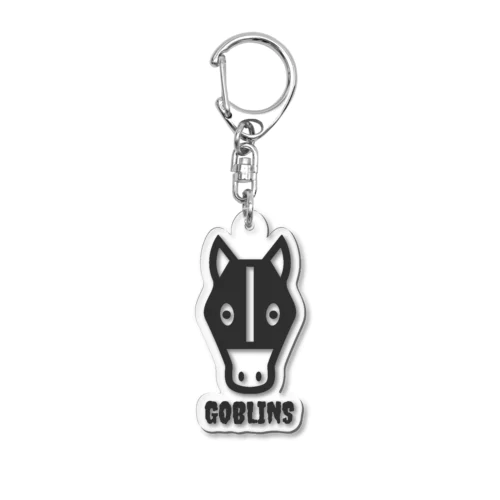 GOB ロゴ ブラック Acrylic Key Chain