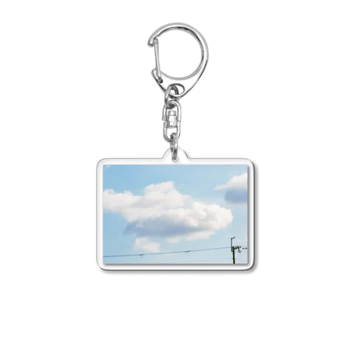 わた雲 Acrylic Key Chain