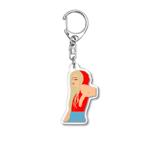 Sashay Away 文字抜き Acrylic Key Chain