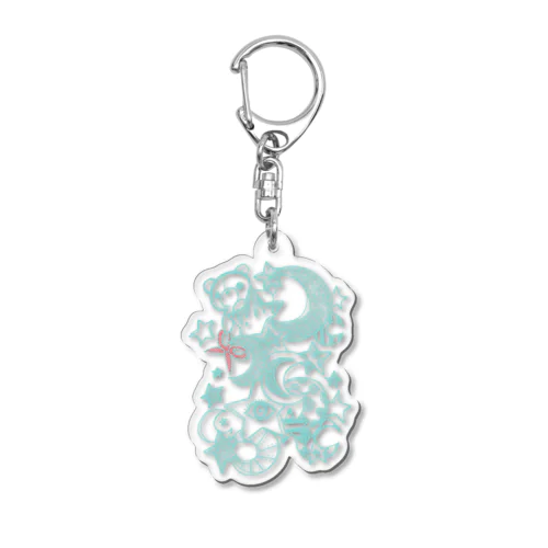 はさみくみゃスター Acrylic Key Chain