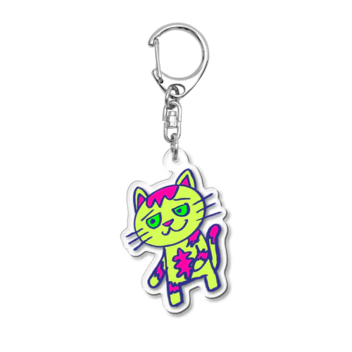 リヴァネコ Acrylic Key Chain