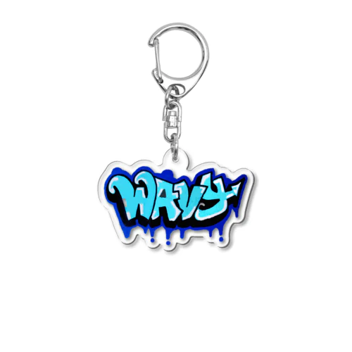 Wavy オリジナル Acrylic Key Chain