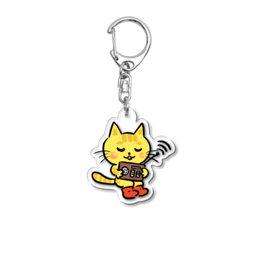 カラーのにゃんぴー Acrylic Key Chain