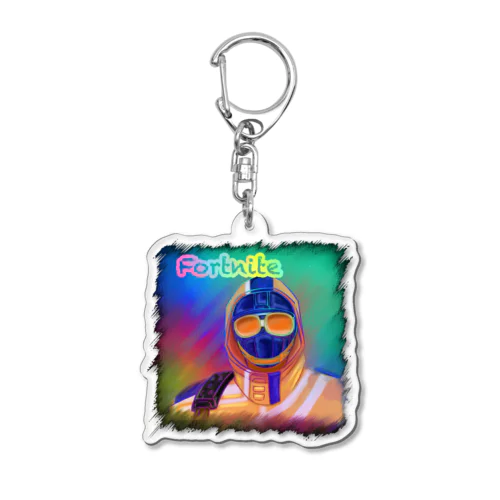 Fortniteフォートナイト サミットストライカー Acrylic Key Chain