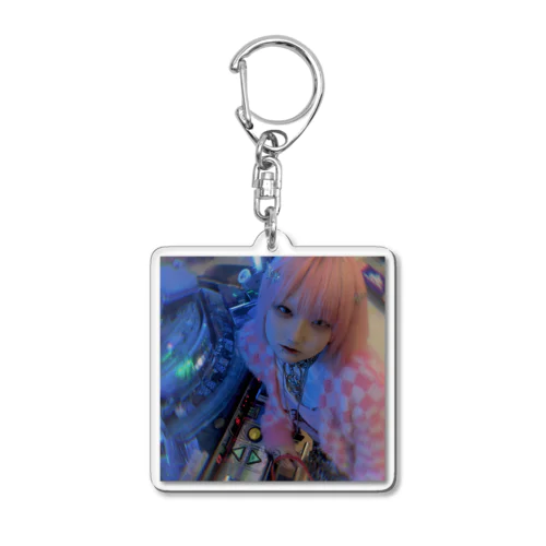 ぽぷちゃん Acrylic Key Chain