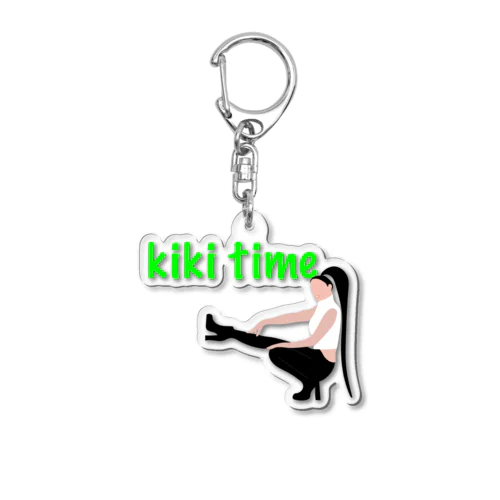 kiki time アクリルキーホルダー