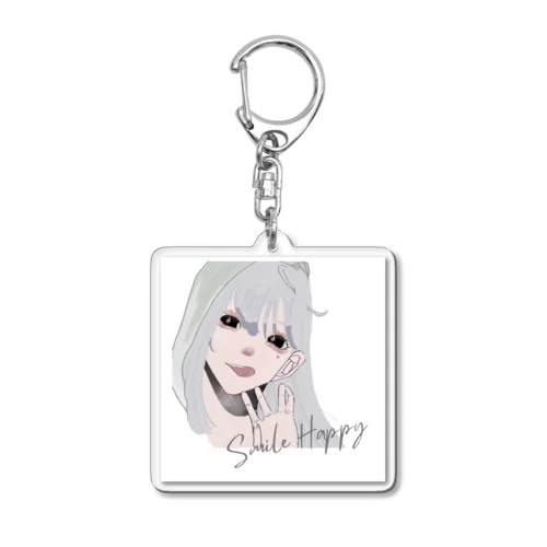 Smile Happyシリーズ Acrylic Key Chain