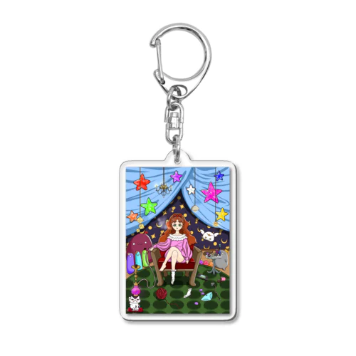 こっちとあっちのアリス Acrylic Key Chain