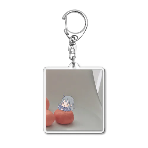 みかん Acrylic Key Chain