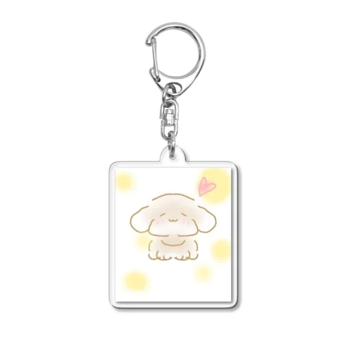 もふもふもずく Acrylic Key Chain