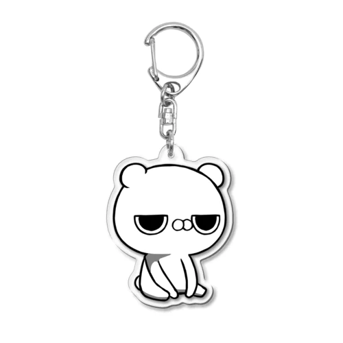 お座り　くま Acrylic Key Chain