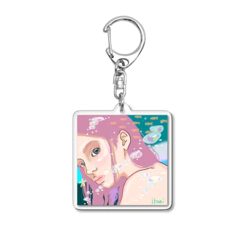 海 Acrylic Key Chain