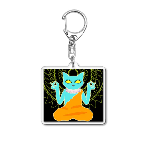 ネコ神 Acrylic Key Chain