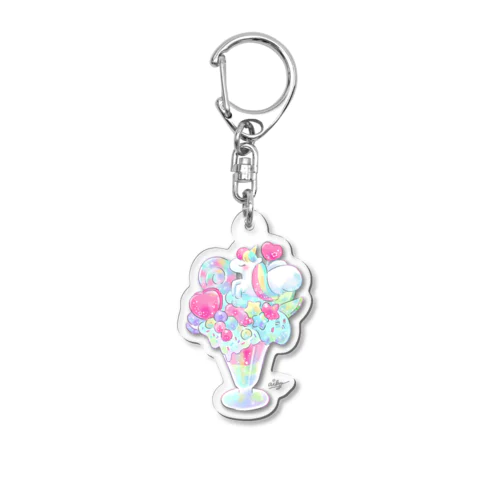 ユニコーンパフェ Acrylic Key Chain