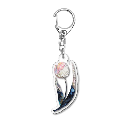 親指姫の夢ちゃん Acrylic Key Chain