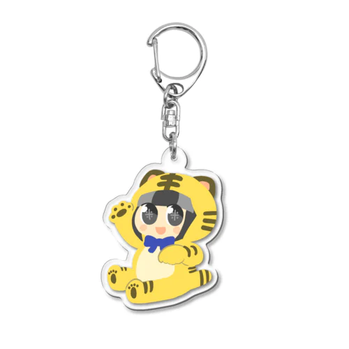 とらマイコちゃん Acrylic Key Chain