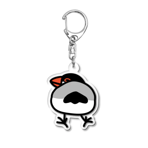 もふちり3 Acrylic Key Chain