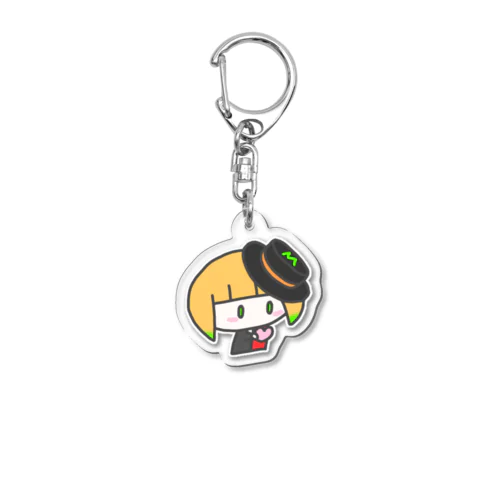 帽子屋モカ　KAWIIシリーズ　アクキー Acrylic Key Chain