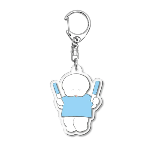 アイドル大好きワヌ山ちゃん🐳 Acrylic Key Chain