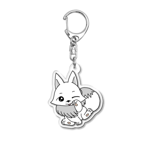 しこちゃん(ウインク) Acrylic Key Chain