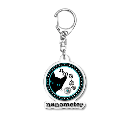 nanometerねこ昇華アクリルキーホルダー Acrylic Key Chain