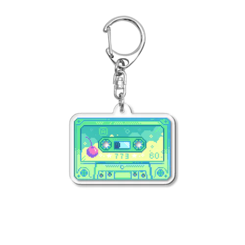 クリームソーダカセット Acrylic Key Chain