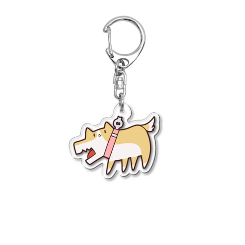 いぬキーホルダー Acrylic Key Chain
