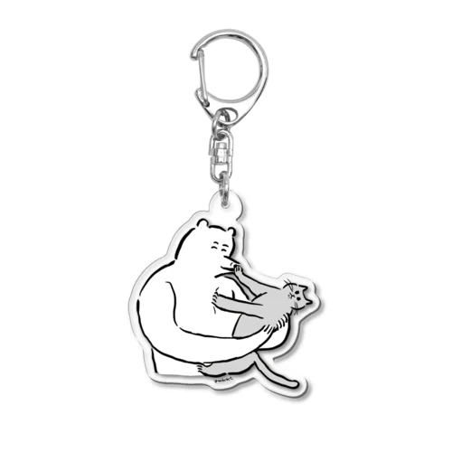 ネコ大好き Acrylic Key Chain