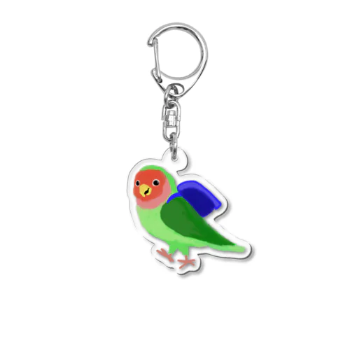 コザクラインコのキーホルダー Acrylic Key Chain