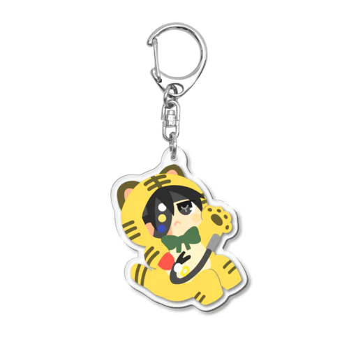 とらシズメくん Acrylic Key Chain