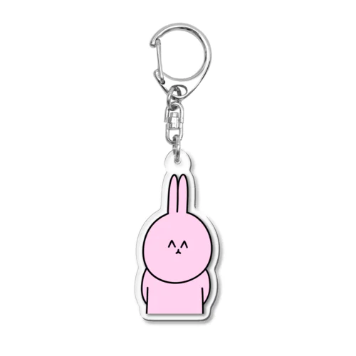 うさぎのアクリルキーホルダー Acrylic Key Chain