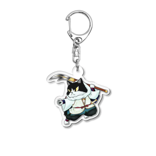 突撃!ねこ源氏 : 武蔵坊弁慶 Acrylic Key Chain