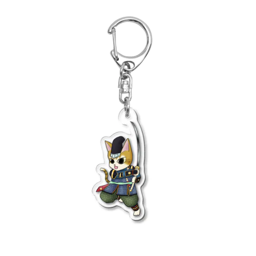 突撃!ねこ源氏 : 伊勢義盛 Acrylic Key Chain