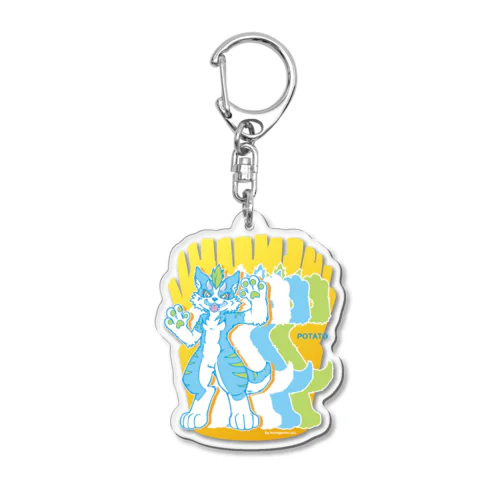 ぽてっちゃん Acrylic Key Chain