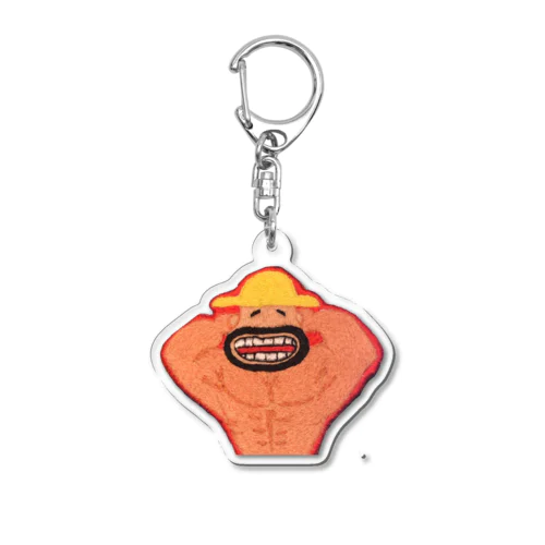 マッチョおぢさん Acrylic Key Chain