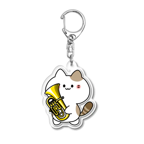 ユーフォねこ（金） Acrylic Key Chain