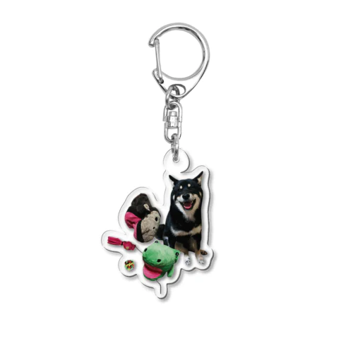 主の飼い犬 Acrylic Key Chain