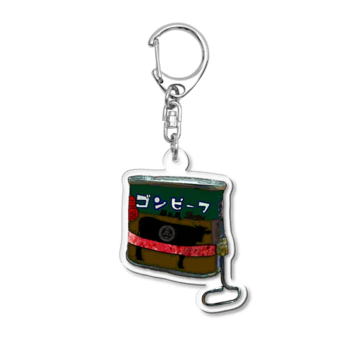 レトロ缶詰アクキー Acrylic Key Chain