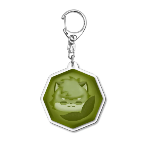 フミヒロの抹茶チョコ Acrylic Key Chain