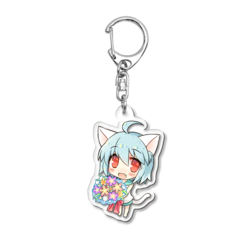 お祝い花束セイルくん Acrylic Key Chain