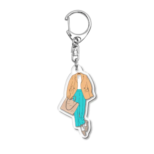 Tuesday Acrylic Key Chain