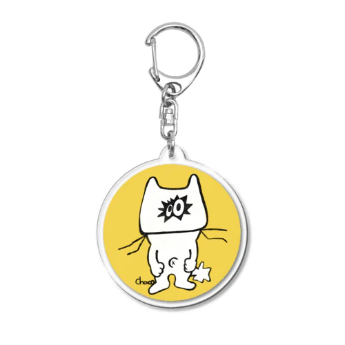 chacoのキーホルダー Acrylic Key Chain