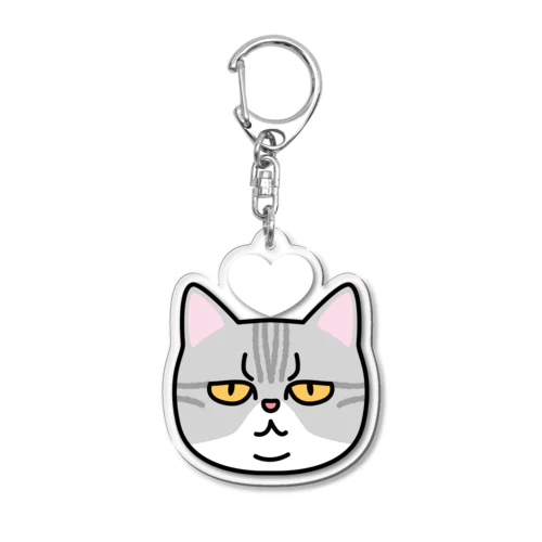 グレネコ親分 Acrylic Key Chain